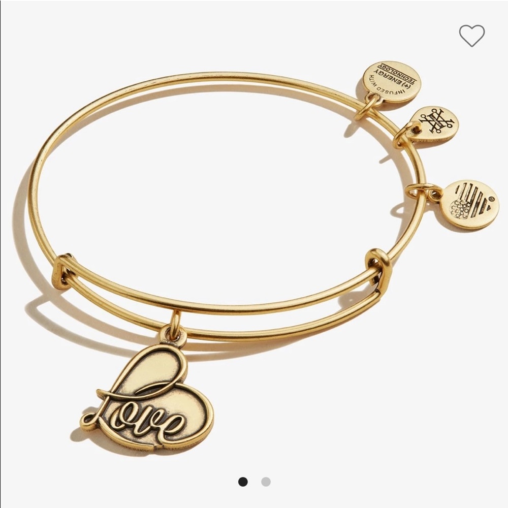 Alex and Ani Love Bangle